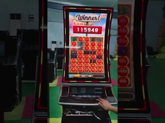 32/43 인치 슬롯 게임 기계, 곡률 스크린 기술 정지 동전 추진기